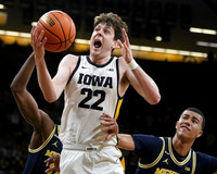 Caleb Houstan (22) and Moussa Diabate (14)