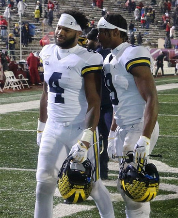 Nico Collins (4) and Donovan Peoples-Jones (9)