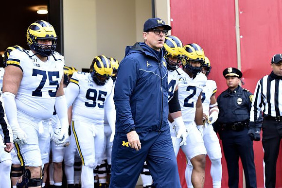 Jim Harbaugh and Michigan Team