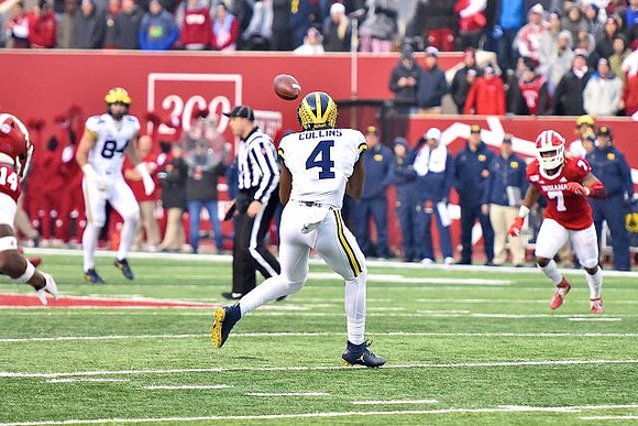 Sean McKeon (84) and Nico Collins (4)