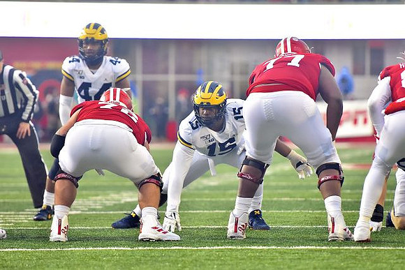 Cameron McGrone (44) and Christopher Hinton (15)