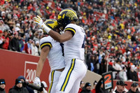 Ronnie Bell (8) and Nico Collins (4)