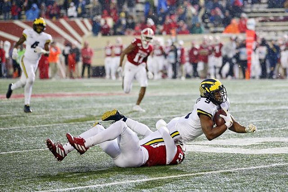 Nico Collins (4) and Donovan Peoples-Jones (9)