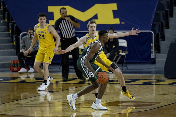 C.J. Baird (24) and Jaron Faulds (44)