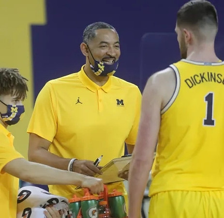 Juwan Howard and Hunter Dickinson (1)
