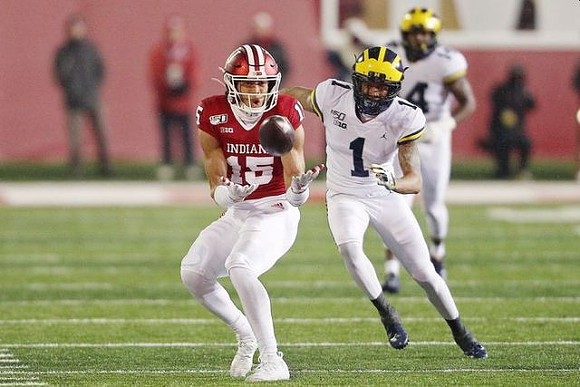 Ambry Thomas (1) and Josh Metellus (14)