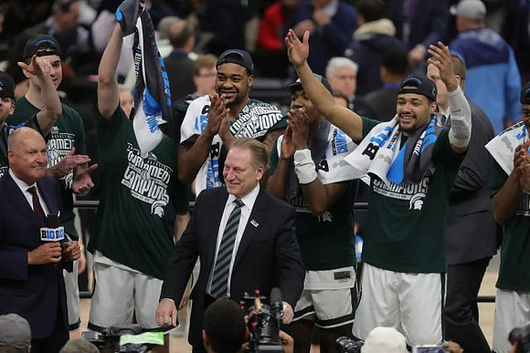 Michigan State Head Coach Tom Izzo