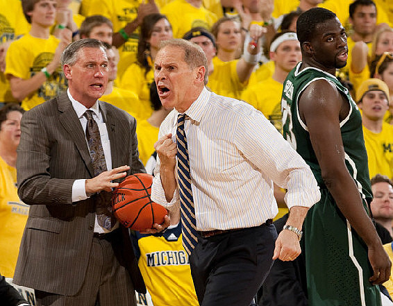Jeff Meyer and John Beilein