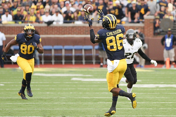 Khalid Hill (80) and Jehu Chesson (86)