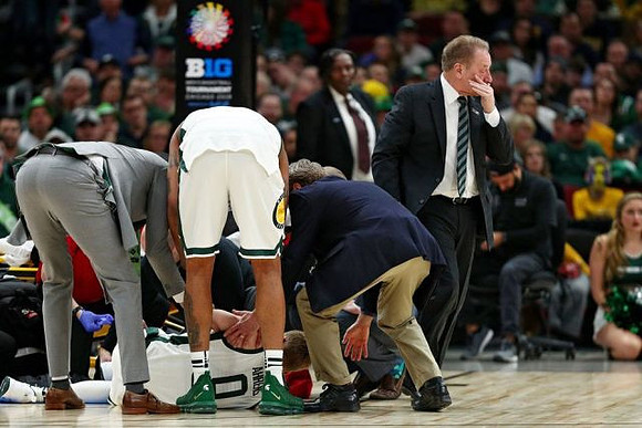 Michigan State Head Coach Tom Izzo