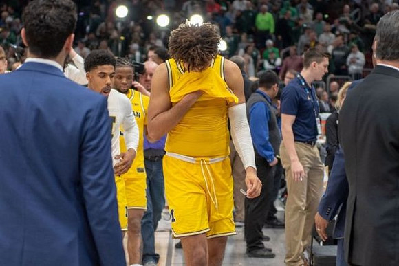 Isaiah Livers (4), David DeJulius (0), and Zavier Simpson (3)