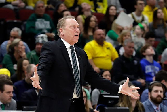 Michigan State Head Coach Tom Izzo