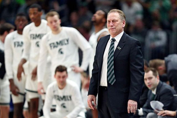 Michigan State Head Coach Tom Izzo
