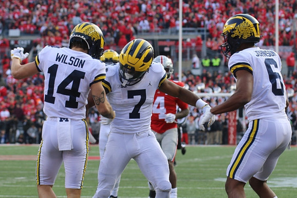 Roman Wilson (14), Donovan Edwards (7), and Cornelius Johnson (6)