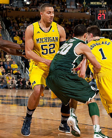 Jordan Morgan (52) and Stu Douglass (1)