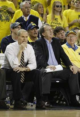 John Beilein and Lloyd Carr