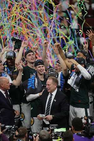Michigan State Head Coach Tom Izzo