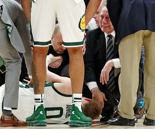 Michigan State Head Coach Tom Izzo