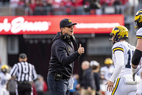 Jim Harbaugh and Jake Moody (13)