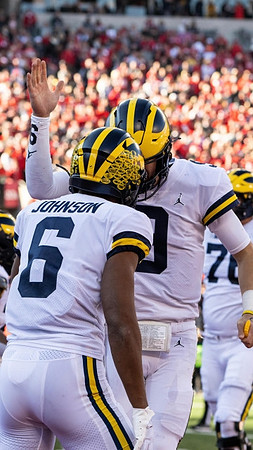 Cornelius Johnson (6) and J.J. McCarthy (9)