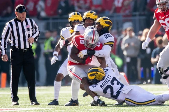 Junior Colson (25) and Michael Barrett (23)