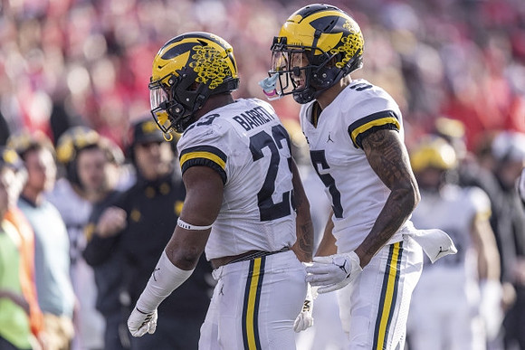 Michael Barrett (23) and DJ Turner (5)