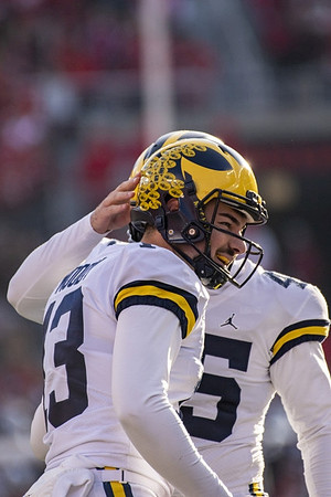 Jake Moody (13) and Greg Tarr (45)
