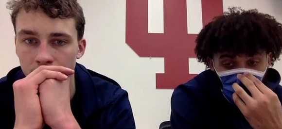 Franz Wagner (21) and Isaiah Livers (2)