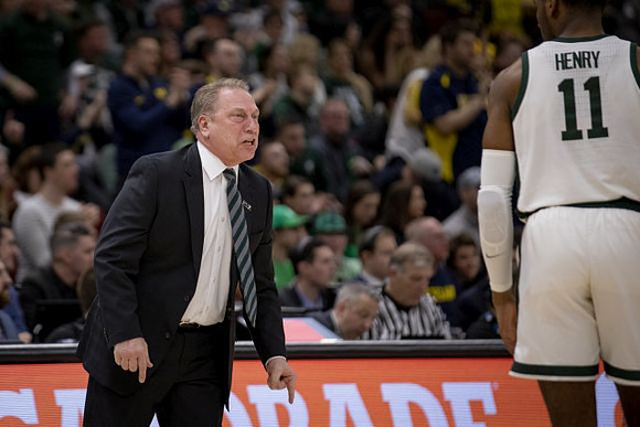 Michigan State Head Coach Tom Izzo
