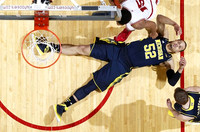 Jordan Morgan (52) and Spike Albrecht (2)