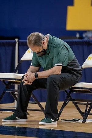 Michigan State Head Coach Tom Izzo