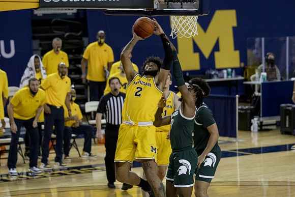 Isaiah Livers (2) and Franz Wagner (21)