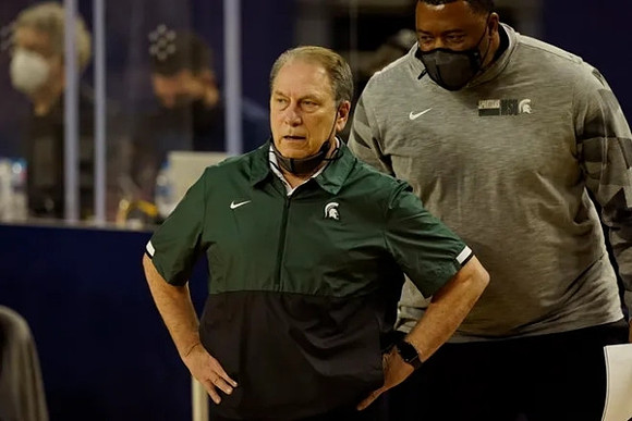 Michigan State Head Coach Tom Izzo