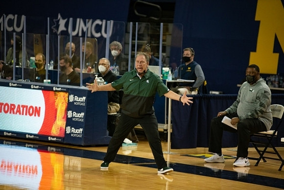 Michigan State Head Coach Tom Izzo