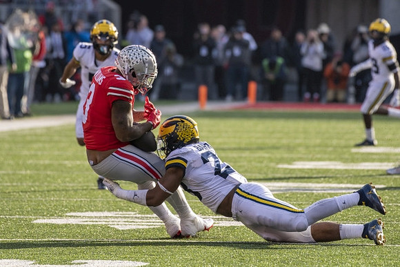 DJ Turner (5) and Michael Barrett (23)
