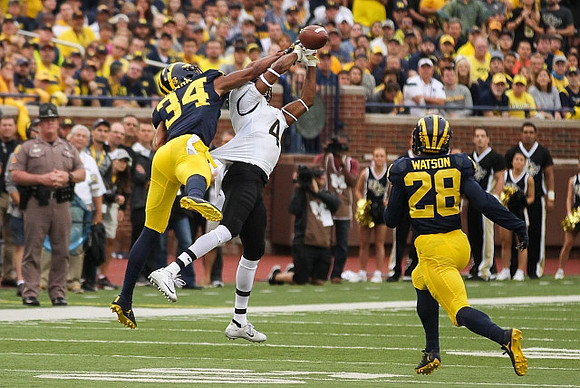 Jeremy Clark (34) and Brandon Watson (28)