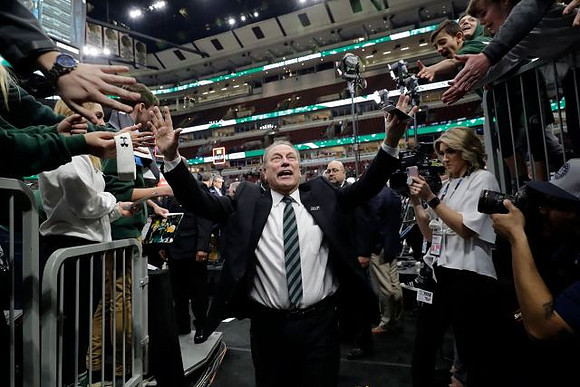 Michigan State Head Coach Tom Izzo