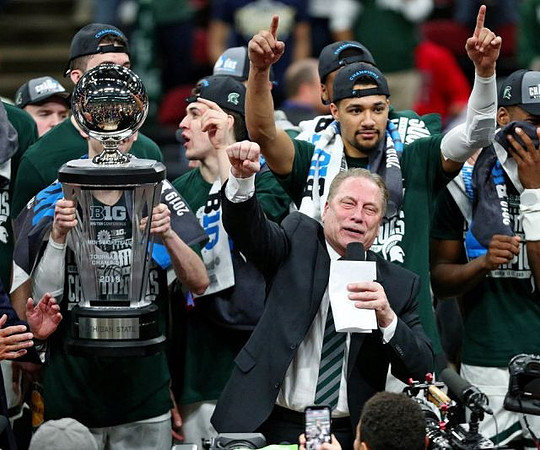 Michigan State Head Coach Tom Izzo
