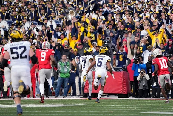 Karsen Barnhart (52), Donovan Edwards (7), and Cornelius Johnson (6)