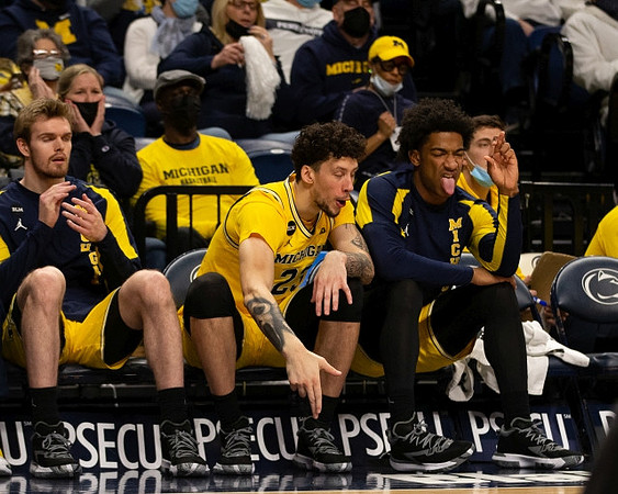Jaron Faulds (44), Brandon Johns Jr. (23), and Jace Howard (25)