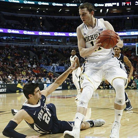Tim Hardaway Jr. (10) and Nik Stauskas (11)