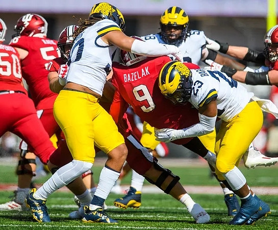 Mike Morris (90), Michael Barrett (23), and Mazi Smith (58)