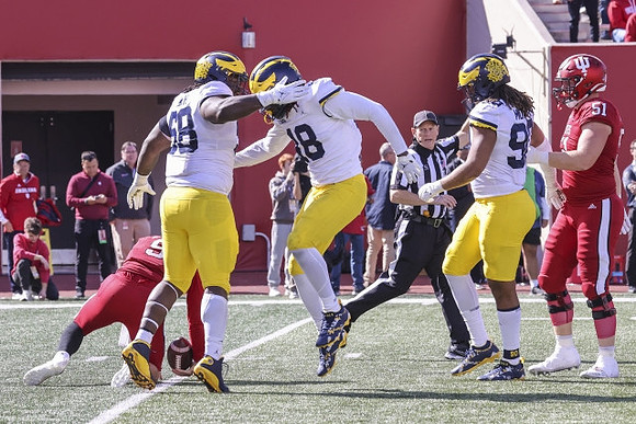 Mazi Smith (58), Eyabi Anoma Okie (18), and Mike Morris (90)