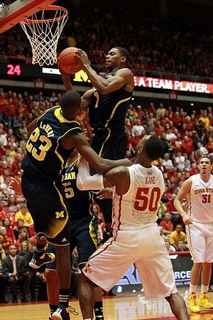 C.J. Lee, Bacari Alexander, Jeff Meyer, and John Beilein