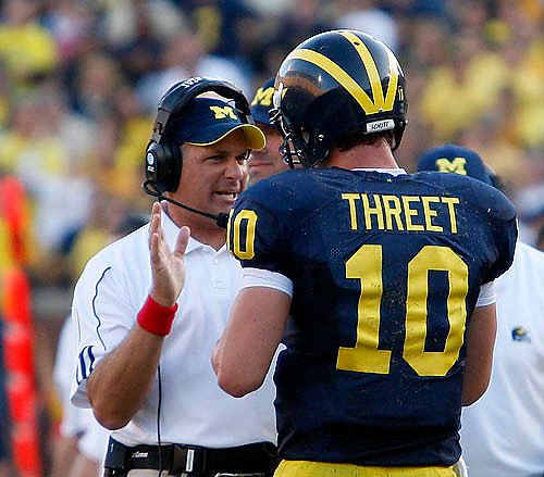 Rich Rodriguez and Steven Threet (10)