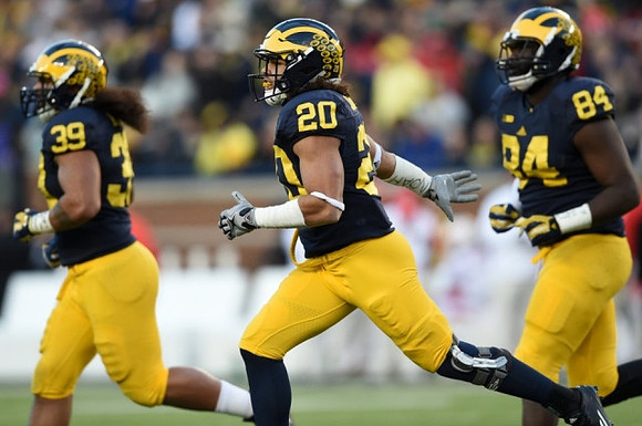 Sione Houma (39), Drake Johnson (20), and A.J. Williams (84)
