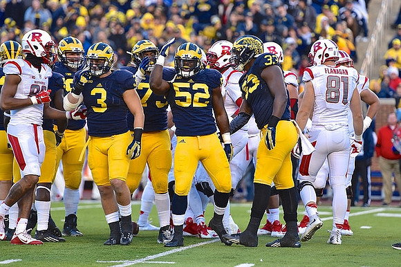 Desmond Morgan (3), Maurice Hurst (73), Royce Jenkins-Stone (52), and Taco Charlton (33)