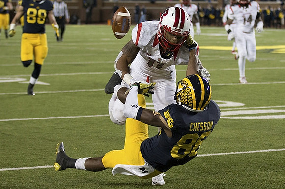 Jehu Chesson (86) and Jake Butt (88)