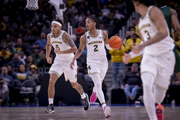 Terrance Williams II (5), Kobe Bufkin (2), and Jaelin Llewellyn (3)