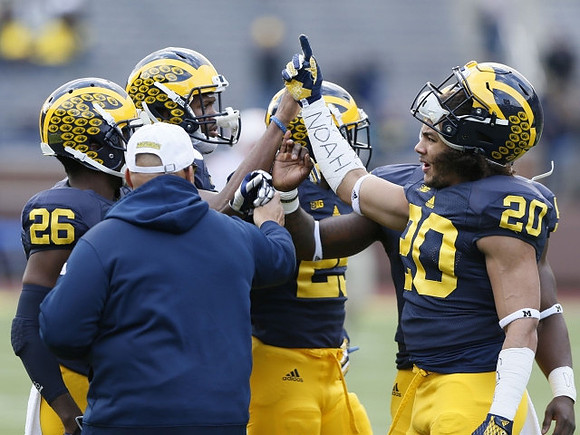 Jourdan Lewis (26) and Drake Johnson (20)